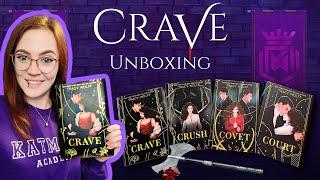 Crave Series Bookish Box Unboxing by Tracy Wolff - Crave the Book Podcast