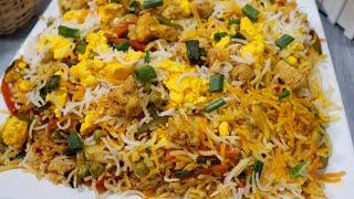 New Style Chinese Tikka Biryani Recipe | Tasty & Delicious Chinese Biryani By Tasty Food With Maria