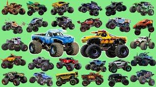 Monster Jam Trucks, Monster Jam Collection, Monster Trucks, Monster Vehicles Collections