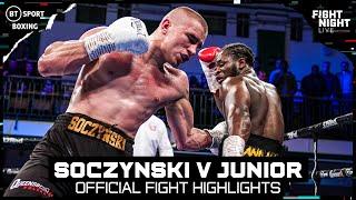 What a four round war! | Socznyski v Junior | Boxing Highlights