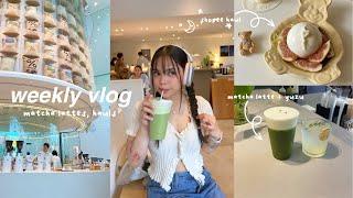 weekly vlog  ₊˚cafes, japanese snacks, shopee haul, etc.ㅤ               |           aesthetic vlog