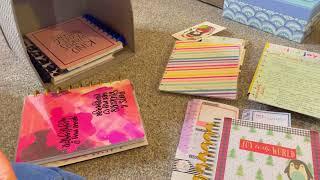 Getting organized! My Happy Planner Inserts storage