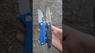 All Blue Front Flipper Friday! #shorts #youtubeshorts #knives