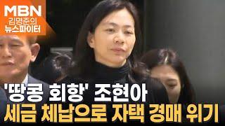 '땅콩 회항' 조현아, 세금 체납으로 자택 경매 위기 - 김명준의 뉴스파이터