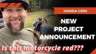 New Project Announcement ! - Honda CS90 | My First Restoration!