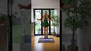 JUMP ROPE TRICKMAS - Day 24️ #jumprope #tricks #tutorial #skipping #jumpropetutorial