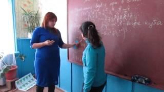 Урок алгебры в 7 классе. Одночлены и многочлены.