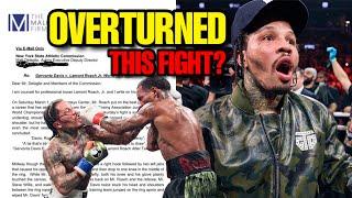 BREAKING NEWS: Gervonta Davis OVERTURNED ROACH Fight APPEAL Requested, NYSAC investigation