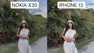 Nokia X30 Vs Iphone 13 | Camera Test