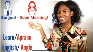 Lesson 1: Aprann pale Angle/ Learn to Speak & Read English- Salutation/Introduction