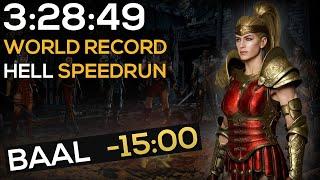 SUB 3:30 IS DONE! NEW HELL AMAZON SPEEDRUN WR! - 3:28:49 IGT | 3:36:50 RTA | DIABLO 2 RESURRECTED