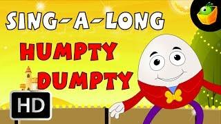 Karaoke: Humpty Dumpty - Songs With Lyrics - Cartoon/Animated Rhymes For Kids