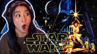 ABOUT TIME I watch Star Wars: A New Hope!!! **Commentary/Reaction** First Time Watching