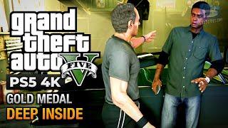 GTA 5 PS5 - Mission #46 - Deep Inside [Gold Medal Guide - 4K 60fps]