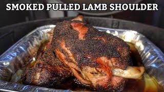 How to Smoke the BEST Pulled Lamb Shoulder | Melt-in-Your-Mouth BBQ!