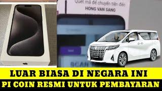 PINETWORK TERBARU~LUAR BIASA PICOIN DI NEGARA INI SUDAH BISA UNTUK TRANSAKSI REAL