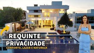 CASA DE ALTO PADRÃO: PRIVACIDADE, NATUREZA E REQUINTE