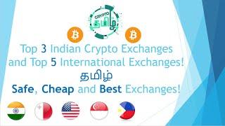 Top 3 Indian Crypto Exchanges and Top 5 International Crypto Exchanges Tamil