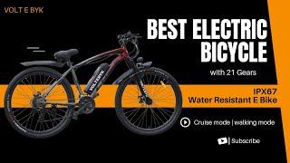 Voltebyk LAUX Premium Electric Bicycle India | Latest #ebike 2023 with 21 gears