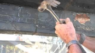 Wooden Boat Repair-Toredo worm