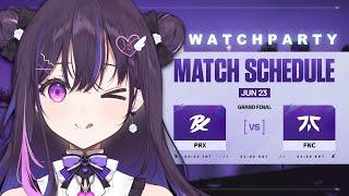 【VCT Masters Toronto】 PRX vs. FNC — Grand Finals #VCTWatchparty 【#VSPOEN #NarinMikure】