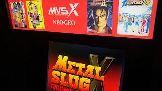 SNK MVSX NEO GEO HOME ARCADE - A CLOSER LOOK AT SOME OF THE TOP GAMES - LETS PLAY!