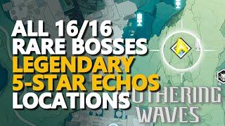 All Legendary 5-star Echo Rare Boss Locations Wuthering Waves