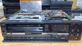 Sony PCM-HF10 Digital Audio Betamax VCR