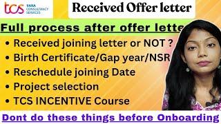 Full BGC Process before Onboarding in TCS | How to upload All Documents after receiving offer letter