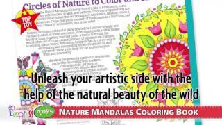 Top Toy: Nature Mandalas Coloring Book