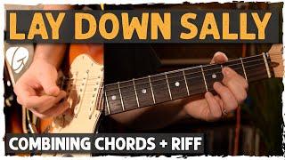 Lay Down Sally - Easy Walkups and Walkdowns Using A, D, E chords