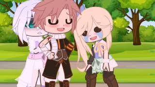 //GachaClub// "Friends dont look at friends that way meme" NaLu FairyTail