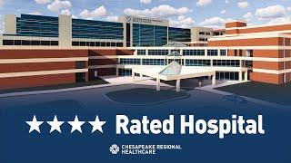 Chesapeake Regional is a Four-Star Rated Hospital