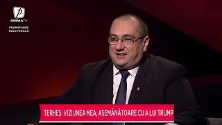 Dezbatere electorală. Cristian Terheș, planuri pentru România