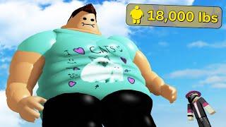 I hit the MAX WEIGHT in Fat Simulator..