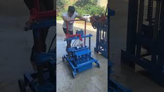 small scale investment cost paving brick interlock concrete block making machine