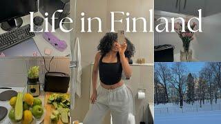 Days in my life in Finland | Living alone diaries | Life as an international student in Finland