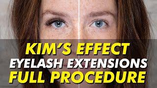 The BEST eyelash extensions | Kim's Effect by Nadia Afanaseva | Eye Design New York