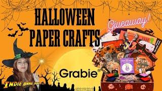 Halloween Paper crafting with Grabie Subscription box!