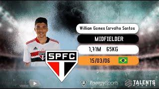 William Gomes - Meia/Midfielder - 2023