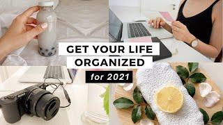 How to ORGANIZE and RESET your Life for 2021 (in ONE WEEK)