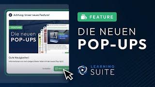 Jetzt neu: Pop-Ups in LearningSuite!