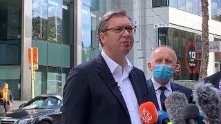 Serbian president Vucic asked about moving embassy in Israel to Jerusalem