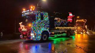 Christmas truckrun Peel & Maas 2024, North Limburg, The Netherlands 