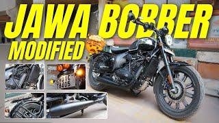 Jawa 42 Bobber Fully Modified  Best Accessories For Jawa 42  Bobber  #jawa42bobber #jawabobber