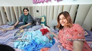 Rubina Dilaik First Twins BABY GIRL Face Reveal   Rubina Dilaik Baby First Video