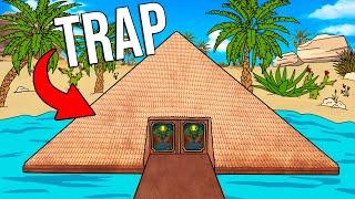 Can Rust Players Survive This Pyramid Trap Base...