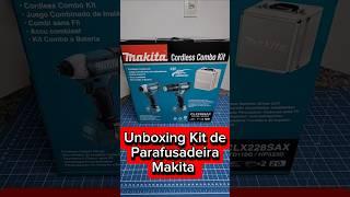 Combo/Kit de Parafusadeira Makita #makita