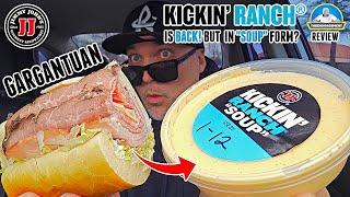 Jimmy John's® Kickin' Ranch is Back! | Kickin' Ranch Soup? | Gargantuan Sub Review! | theendorsement