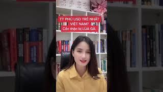 TỶ PHÚ USD DƯỚI 30 TUỔI ĐẦU TIÊN ở VIỆT NAM? CẨN THẬN KẺO BỊ LÙA GÀ. #Shorts ,SkyMavis, AxieInfinity